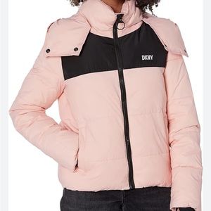 NWT DKNY Sport colorblock puffer